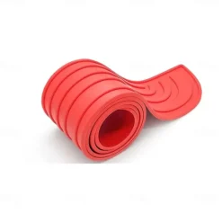 Anti-Scratch Car Trunk Door Sill Protector - Universal Rear Bumper Guard Rubber Trim Pad, 90cm x 7cm