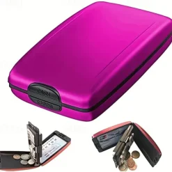 Anti-Theft Wallet Mini Portable Storage Bag Lightweight Credit Card Case, Minimalist Bag