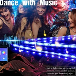 App Intelligent Control Bluetooth Mesh Smart Led Lights Strip 1M 2M 3M 4M 5M 5050 RGB SMD 30 LEDs Per Meters with IR 24 Key Controller USB Port DC5V