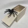 April Fool's Day Gift Startles Prank Toy Simulation Spider Wooden Box Pranks Scare Gift