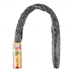 April Fool's Day Gift Tricky Toy Spoof Potato Chip Snake Bouncing Snake Startle Tricky Potato Chip Bucket Snake 2pcs Yellow