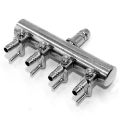 Aquarium Accessories 2 4 6 8 10 Ways Aquarium Inline Air Splitter Control Valve For Oxygen Pump Hose Inlet Dia