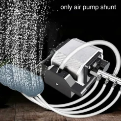 Aquarium Accessories 2 4 6 8 10 Ways Aquarium Inline Air Splitter Control Valve For Oxygen Pump Hose Inlet Dia