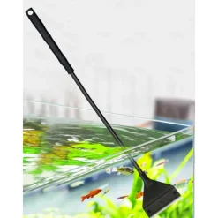 Aquarium Fish Cleaning Tools Fish Bowl Cleaning Care Plastics Stainless steel 1 PCS