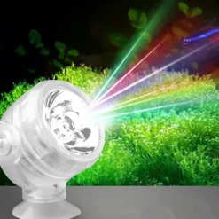 Aquarium Fish Tank Submersible LED Spotlight Lighting Underwater Lamp