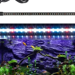 Aquarium Light LED Waterproof Fish Tank Light Underwater Fish Lamp Aquariums Decor Lighting Plant Grow Lamp 220-240V