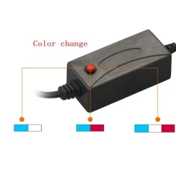 Aquarium Light LED Waterproof Fish Tank Light Underwater Fish Lamp Aquariums Decor Lighting Plant Grow Lamp 220-240V