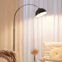 Arc Lamp - Height Adjustable 180 cm E26/E27 Arc Lamp, Floor Lamp Black White Arc Floor Lamp 110-240V