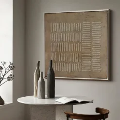 arge Abstract Canvas ArtGray Minimalist Abstract Painting Nordic Abstract Painting Living Room Abstract Painting Boho Abstract Wall Art