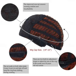 Ariker Winifred Sanderson Wig Curly Brown Hocus Pocus 2 Winifred Wig for Women Sanderson Sisters Accessories Witch Wig Without Teeth Necklace Earrings Halloween Wigs