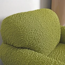 Armchair Cover Armchair Slipcover Soft Polyester Fabric Slipcover 1-Piece Form Fit Stretch Stylish Furniture Protector Microfibra Collection