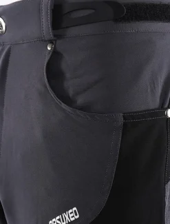 Arsuxeo Men's Bike Shorts Cycling MTB Shorts Bike Shorts Pants Form Fit Mountain Bike MTB Road Bike Cycling Sports Waterproof Multi-Pockets Breathable Quick Dry Black Army Green Polyester Spandex