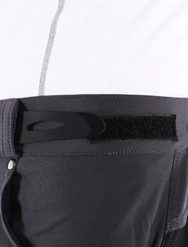 Arsuxeo Men's Bike Shorts Cycling MTB Shorts Bike Shorts Pants Form Fit Mountain Bike MTB Road Bike Cycling Sports Waterproof Multi-Pockets Breathable Quick Dry Black Army Green Polyester Spandex