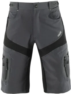 Arsuxeo Men's Bike Shorts Cycling MTB Shorts Bike Shorts Pants Form Fit Mountain Bike MTB Road Bike Cycling Sports Waterproof Multi-Pockets Breathable Quick Dry Black Army Green Polyester Spandex