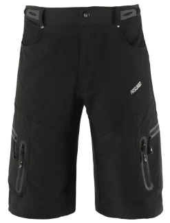 Arsuxeo Men's Bike Shorts Cycling MTB Shorts Bike Shorts Pants Form Fit Mountain Bike MTB Road Bike Cycling Sports Waterproof Multi-Pockets Breathable Quick Dry Black Army Green Polyester Spandex