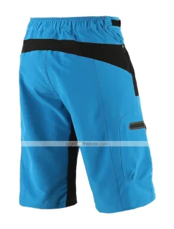 Arsuxeo Men's Bike Shorts Cycling MTB Shorts Bike Shorts Pants Form Fit Mountain Bike MTB Road Bike Cycling Sports Waterproof Multi-Pockets Breathable Quick Dry Black Army Green Polyester Spandex