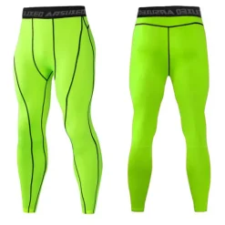 Arsuxeo Men's Compression Pants Running Tights Leggings Base Layer Athletic Athleisure Fall Polyester Breathable Quick Dry Moisture Wicking Soft Compression Fitness Gym Workout Running Sportswear