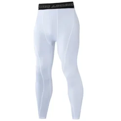 Arsuxeo Men's Compression Pants Running Tights Leggings Base Layer Athletic Athleisure Fall Polyester Breathable Quick Dry Moisture Wicking Soft Compression Fitness Gym Workout Running Sportswear