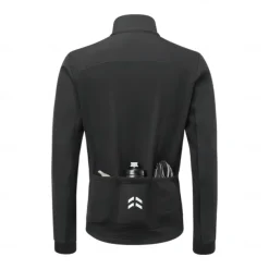 Arsuxeo Men's Cycling Jacket Fleece Jacket Winter Cycling Warm Moisture Wicking Breathability Bike Jacket Hoodie Mountain Bike MTB Road Bike Cycling City Bike Cycling Black Orange Green Bike Wear