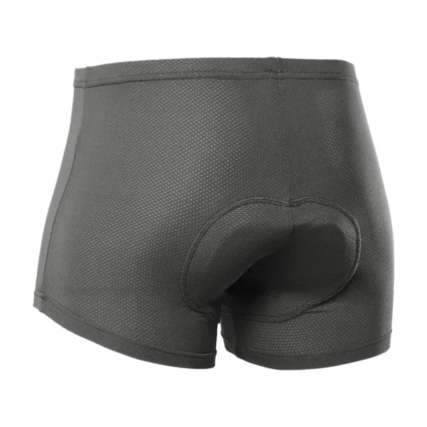 Arsuxeo Men's Cycling Under Shorts Cycling Underwear Black Bike Underwear Shorts Padded Shorts Chamois Mountain Bike MTB Road Bike Breathable 3D Pad Quick Dry Anatomic Design Sports Polyester Coolmax®
