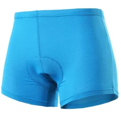 Arsuxeo Men's Cycling Under Shorts Cycling Underwear Black Bike Underwear Shorts Padded Shorts Chamois Mountain Bike MTB Road Bike Breathable 3D Pad Quick Dry Anatomic Design Sports Polyester Coolmax®