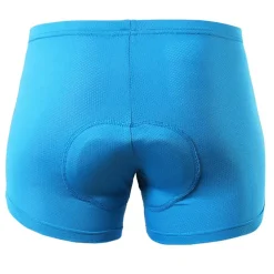 Arsuxeo Men's Cycling Under Shorts Cycling Underwear Black Bike Underwear Shorts Padded Shorts Chamois Mountain Bike MTB Road Bike Breathable 3D Pad Quick Dry Anatomic Design Sports Polyester Coolmax®