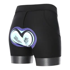 Arsuxeo Women's Cycling Pants Cycling Padded Shorts Bike Padded Shorts / Chamois Bottoms Form Fit Mountain Bike MTB Road Bike Cycling Sports 3D Pad Cycling Wicking Comfortable Black Dark Green