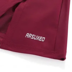Arsuxeo Women's Cycling Skort Skirt Cycling Padded Shorts Bike Skirt Padded Shorts / Chamois Form Fit Mountain Bike MTB Road Bike Cycling Sports 3D Pad Cycling Wicking Comfortable Burgundy Dark Blue