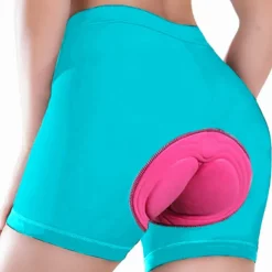Arsuxeo Women's Cycling Under Shorts Cycling Padded Shorts Bike Underwear Shorts Padded Shorts Chamois Bottoms Sports Spandex Purple Fuchsia Blue Mountain Bike MTB Road Bike Cycling Clothing