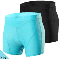 Arsuxeo Women's Cycling Under Shorts Cycling Padded Shorts Bike Underwear Shorts Padded Shorts Chamois Bottoms Sports Spandex Purple Fuchsia Blue Mountain Bike MTB Road Bike Cycling Clothing