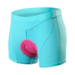 Arsuxeo Women's Cycling Under Shorts Cycling Padded Shorts Bike Underwear Shorts Padded Shorts Chamois Bottoms Sports Spandex Purple Fuchsia Blue Mountain Bike MTB Road Bike Cycling Clothing