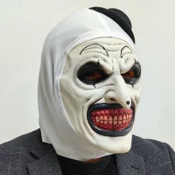 Art the Clown Halloween Mask Halloween Props Halloween Horror Scary Costume Adults' Men's Women's Unisex Halloween Carnival Easy Halloween Costumes Dress Up