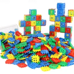 Assembling Block Building Blocks For Children's Houses Assembling Building Blocks For Children's Early Childhood Education For Men And Women Enlightenment Building Blocks