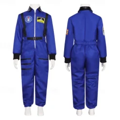 Astronaut Group Couple Costume Cosplay Costume Onesie Costume Jumpsuits Orange For Kings Day Halloween Carnival Adults Kids Unisex
