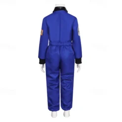 Astronaut Group Couple Costume Cosplay Costume Onesie Costume Jumpsuits Orange For Kings Day Halloween Carnival Adults Kids Unisex