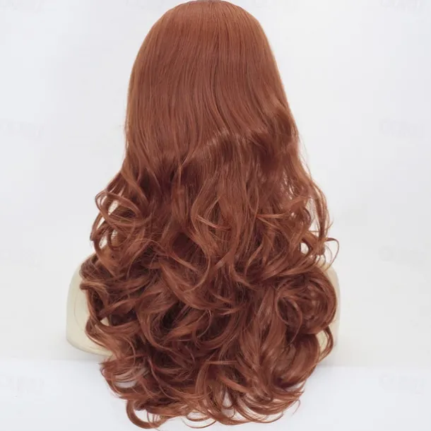Auburn Beehive Wig Vintage Wig 70s 60s 50s Dress Up Party Wigs for Women Pinup Carnival Costume Wig with Bangs Halloween Wigs