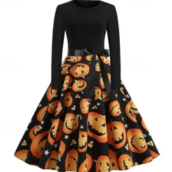 Audrey Hepburn Halloween Dress Vintage Party / Evening Dresses Adults' Women's Masquerade Party Halloween Easy Halloween Costumes Dress Up