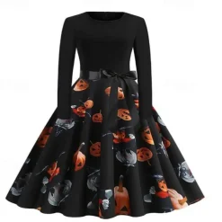 Audrey Hepburn Halloween Dress Vintage Party / Evening Dresses Adults' Women's Masquerade Party Halloween Easy Halloween Costumes Dress Up