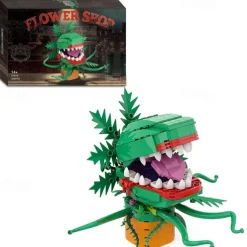 Audrey II Building Blocks Set Piranha Flower Little Shop of Horrors Building Kit Cannibal Flower Building Bricks Toys Gifts for Boys Girls Kids Adult(303 Pieces)