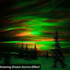 Aurora Galaxy Projector Light Star Projection with Music Speaker Night Light Projector with Moon Northern Lights Projector for Bedroom/Gaming Room/Home Theater/Ceiling