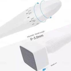 Authentic 140Pins DRS Derma Stamp Adjustable Depth Microneedle Roller Skincare