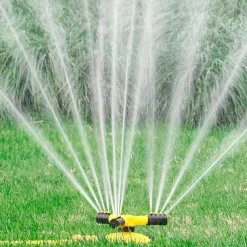Automatic Rotating Sprinkler, 360° Watering Tools For Lawn, Nozzle For Garden Irrigation, Watering Equipment, Gardening & Lawn Supplies