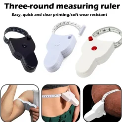 Automatic Telescopic Tape MeasurePerfect Body Tape MeasureSelf-Tightening Body Measuring RulerRetractable Double Scales RulersPerfect Waist Tape Measure
