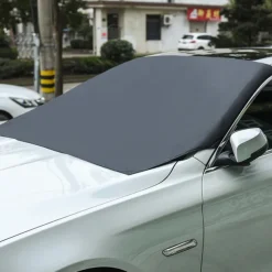 Automobile Magnetic Sunshade Cover Car Windshield Sun Shade Waterproof Protector Cover Car Front Windscreen Cover Four Seasons