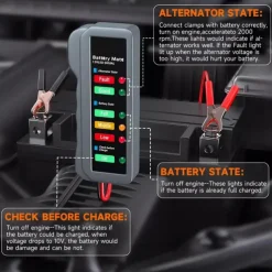 Automobile 12V Battery Tester Motorcycle Battery Tester