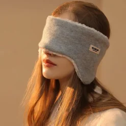 Autumn Winter Soundproof Earmuffs for Men And Women Head-mounted Anti-noise Sleep Earmuffs Noise Reduction without Ear Pressure