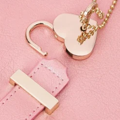 B6 Heart Lock Journal - Cute Heart-Shaped Lock, Perfect Festival Gift for Writing and Journaling