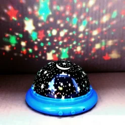 Baby Star Sky Projector Lamp Color Changing Starry UFO LED Night Light Moon Cosmos Kids Toys Bedroom Decor Birthday Gifts