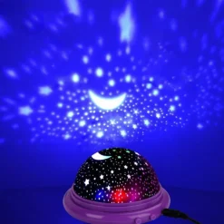Baby Star Sky Projector Lamp Color Changing Starry UFO LED Night Light Moon Cosmos Kids Toys Bedroom Decor Birthday Gifts