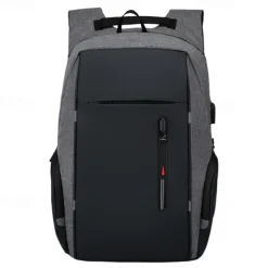 Backpack Men USB Charging Waterproof 15.6 Inch Laptop Casual Oxford Male Business Bag Mochila Computer Notebook Backpacks